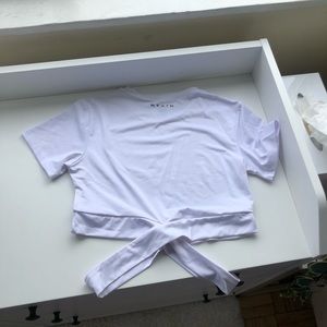 NVGTN White Crop Top